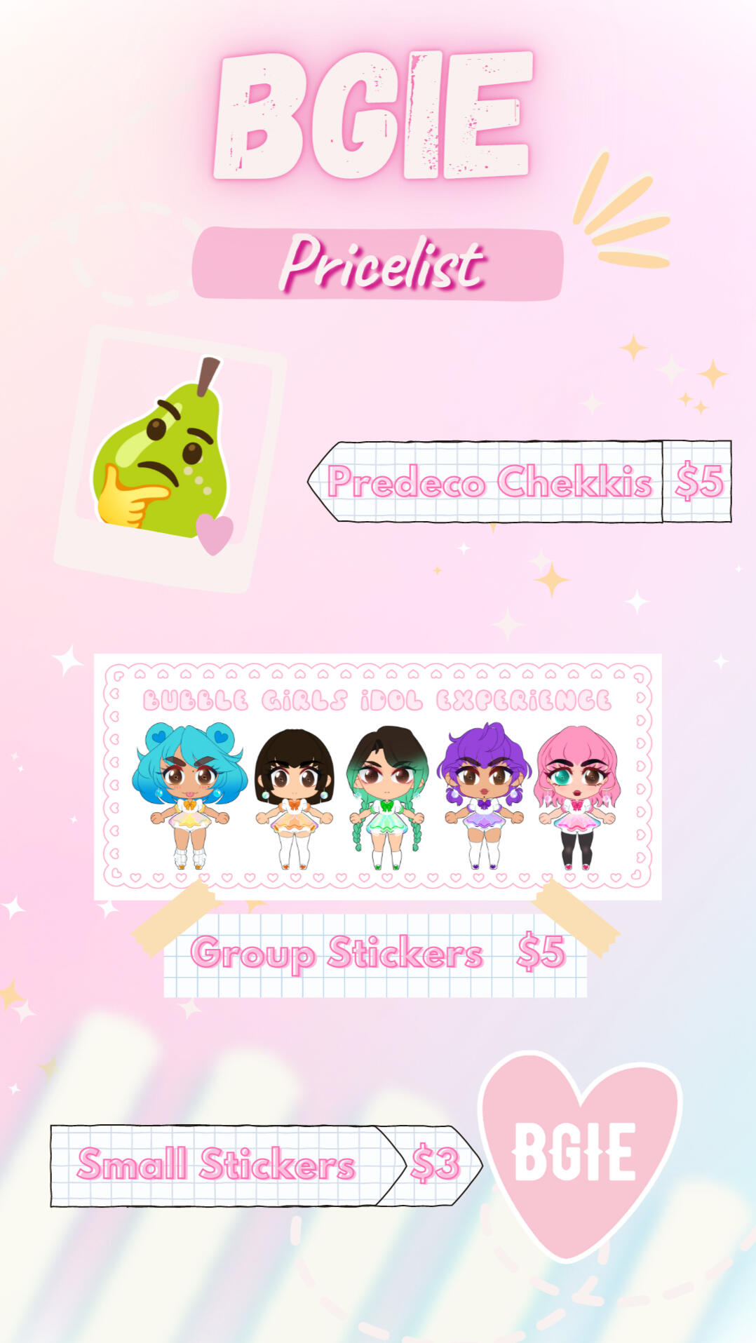 Bubble Girls Idol Experience